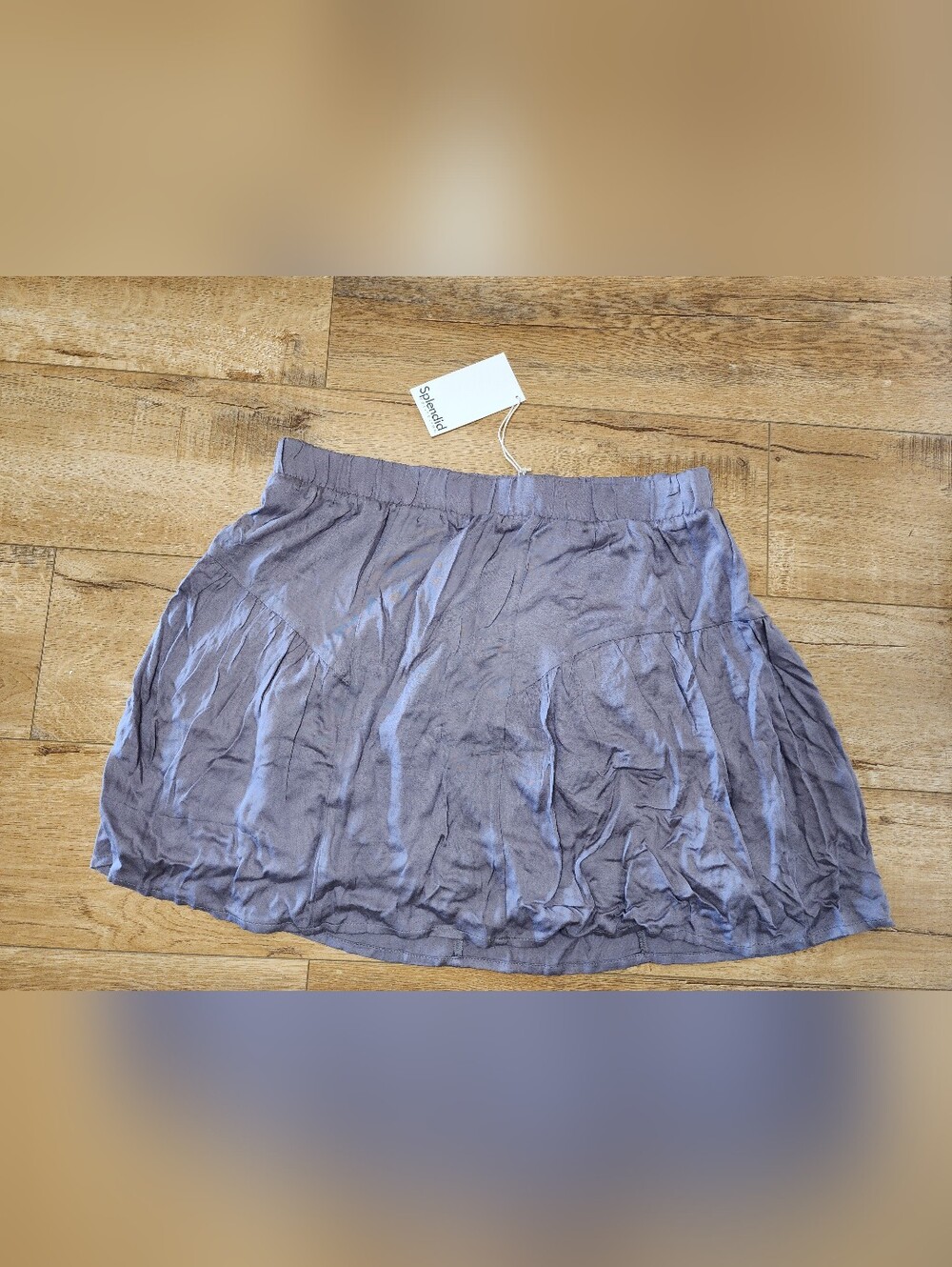 $138 NWT Splendid Collection Skater Tennis Mini Skirt Lined Lightweight Size L